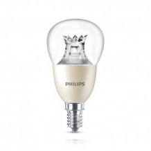 LED lámpa , égő , kisgömb , E14 , 8 Watt , 2200-2700K , dimmelhető , Philips DimTone