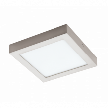 LED panel , 15.6W , falon kívüli , négyzet , dimmelhető , RGB , CCT , nikkel keret , EGLO , Connect , FUEVA-C , 96679