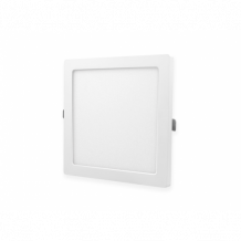 LED panel , 18W , Ultra Slim , univerzális , EasyFix , négyzet , meleg fehér