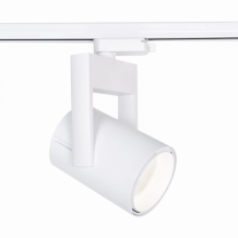 Sínes LED lámpa , track light , 1 fázisú , 2 pólusú , 35 Watt , 38° , természetes fehér , fehér , Elmark