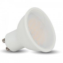 LED lámpa , égő , szpot , GU10 foglalat , 110° , 3 Watt , hideg fehér