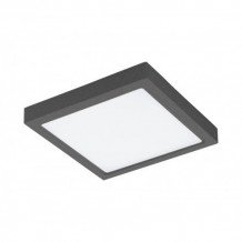 LED panel , 22W , falon kívüli , négyzet , természetes fehér , antracit keret , IP44 , EGLO , ARGOLIS , 33626