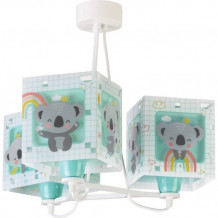 LED lámpa függeszték , mennyezeti , 3xE27 , DALBER , KOALA , 63267H