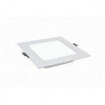 LED panel , 26W , süllyesztett , négyzet , hideg fehér , PP