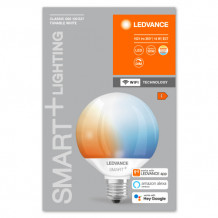 LED lámpa , égő , E27 foglalat , G95 , 14W , CCT , dimmelhető , LEDVANCE Smart+ WIFI