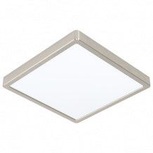 LED panel , falon kívüli , 19.5W , CCT , dimmelhető , 28.5 x 28.5 cm , négyzet , matt nikkel , IP44 , EGLO Connect.Z , Zigbee , FUEVA-Z , 98852