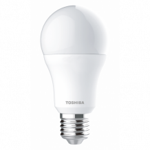 LED lámpa , égő , körte ,  E27 foglalat , 15 Watt , 180° , természetes fehér , TOSHIBA , 5 év garancia