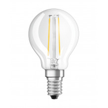 LED lámpa , égő , izzószálas hatás , filament , meleg fehér , E14 , 2,5W ,  LEDVANCE