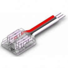 Betáp kábel , 10 mm-es , 3 pólusus , CCT DOTLESS COB LED szalaghoz , IP20/IP65 , MULTI SNAP