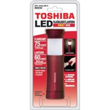 LED elemlámpa , zseblámpa , állítható fény , több funkciós , 1 darab , piros , TOSHIBA