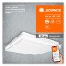 Ledvance Smart+ WIFI intelligens mennyezeti LED lámpa 45x45 cm, állítható színhőmérséklettel, 42 W, fehér színben (Orbis Magnet)