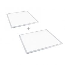 LED panel , 600 x 600 mm , 40 Watt , 120 lm/W , természetes fehér , PRO  , 1+1