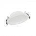 LEDVANCE , DOWNLIGHT ALU DALI , Mélysugárzó , 14 W , 3000 K , Dimmelhető , IP44/IP20 , Fehér