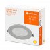 LEDVANCE , DOWNLIGHT SLIM ROUND , Mélysugárzó , 6 W , 3000 K , IP20 , Fehér