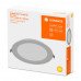 LEDVANCE , DOWNLIGHT SLIM ROUND , Mélysugárzó , 12 W , 3000 K , IP20 , Fehér