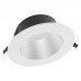 LEDVANCE , DOWNLIGHT UGR19 DALI , Mélysugárzó , 21 W , 3000 K , Dimmelhető , IP54/IP20 , Fehér