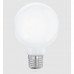 LED lámpa , égő , E27 , G80 , 7W , meleg fehér  , EGLO , 110038 , 1+1