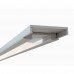 968-969 VL Eloxált Aluminum U Profil LED szalaghoz 2m , FLAT-WIDE